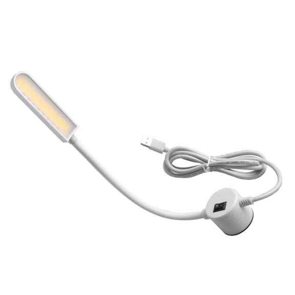 LED Sewing Machine Lamp 360 Flexible Adjustable Gooseneck Work Lamps Industrial Lights with Base