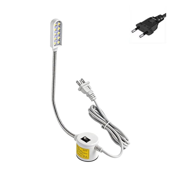 LED Sewing Machine Light, Magnetic Work Lamp with Flexible Gooseneck for Craft Workbench