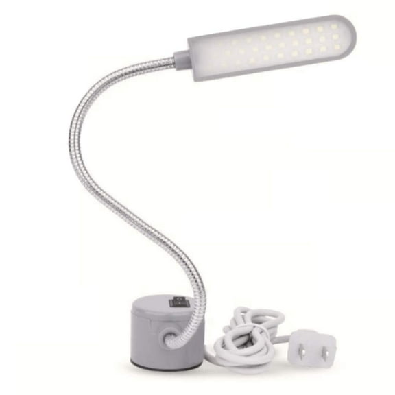 LED Sewing Machine Lights, ENERGY SAVING LED Machine for Drill Press, Desk, Craft Gooseneck Lamp Flexible LED Work Magnetic Lamp 33 LED's Sewing Lamp Magnetic Base magnetic led light C42