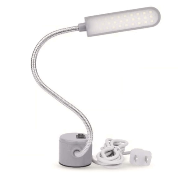 LED Sewing Machine Lights, ENERGY SAVING LED Machine Light for Drill Press, Desk, Craft Gooseneck Lamp Flexible LED Work Light Magnetic Lamp 33 LED's Sewing Lamp Magnetic Base Light magnetic led light