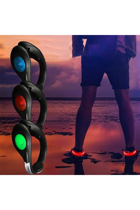 LED Shoe Clip Light for Running and Cycling – Bright Safety Light with Waterproof, Lightweight Design for Night Visibility
