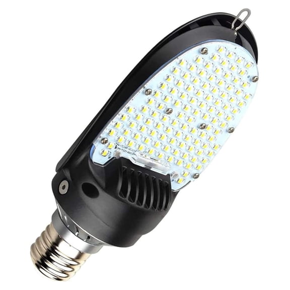 LED Shoebox Corn Light Bulb - 75W/95W/115W Power Selectable LED Retrofit Kits - 5000K E39 Rotatable Mogul - 16100LM Lighting - Post Street Light Security Lights