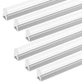 thumbnail image 1 of T5 LED Shop Light 2ft, Linkable Utility Light Fixture, 10W 6500K Super Bright White, 6-Pack, 1 of 8
