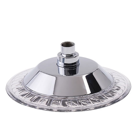 LED Shower Head with Temperature-Controlled Color Changing, Round Rainfall Top Spray by Shending (Model 8030-A3)