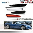 thumbnail image 1 of LED Side Marker Lights for 2005-13 for Chevrolet Corvette C6 Smoked Front and Rear White Red -, 1 of 3