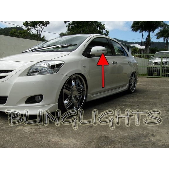 LED Side Mirrors Turnsignals Lights Turn Signals Lamps Mirror Signalers For Toyota Belta