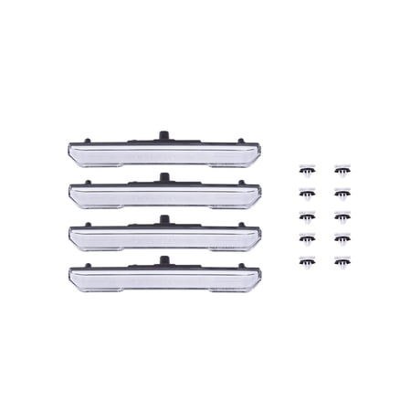 LED Sidemarkers for 20-21 Sierra 2500/3500 HD Clear Set Diode Dynamics Fits select: 2020-2022 GMC SIERRA