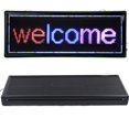 thumbnail image 1 of LED Sign 40" X 15" Programmable Scroll Message Board 3 Color Neon, 1 of 12