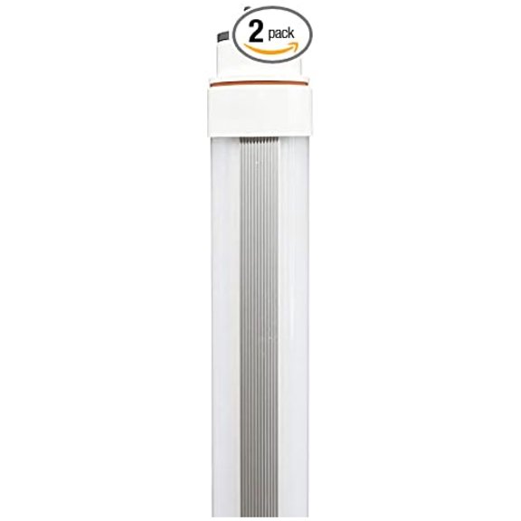LED Sign Lamps (2-Pack) R17D 5FT 60", T12/HO Replacement, 6000K Daylight, Plug & Play - Gas Stations, Billboards, Refrigeration