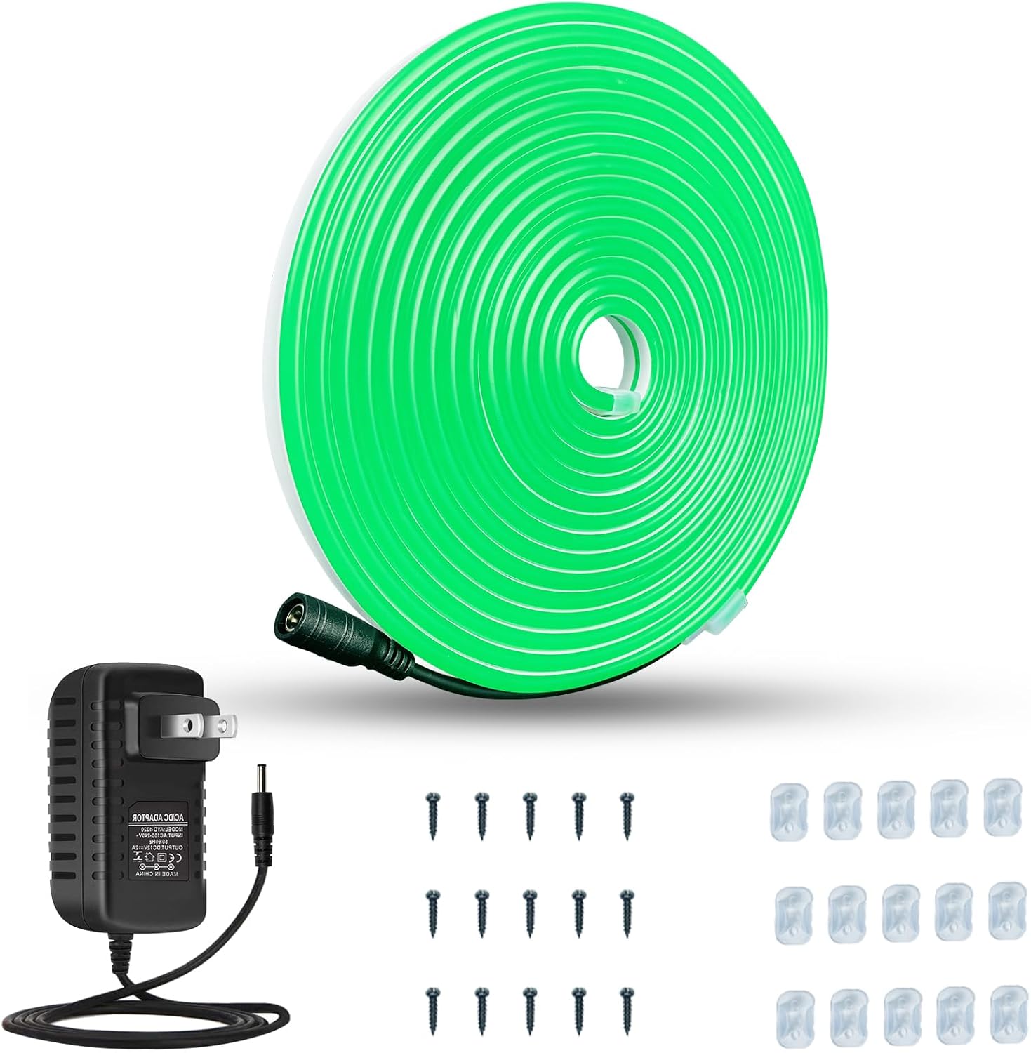 LED Silicone Neon Light Strip, Neon Rope Light 12v 16.4 Ft/5m ...