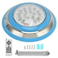 LED Simming Pool Light Underwater Light AC12V RGB HighPower 18Key Remote Control Submersible