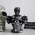 thumbnail image 1 of LED Skeleton Hand Lantern - Battery Operated Glowing Candle Lamp Halloween Table Decor Spooky Party Light Gothic Centerpiece(B), 1 of 6