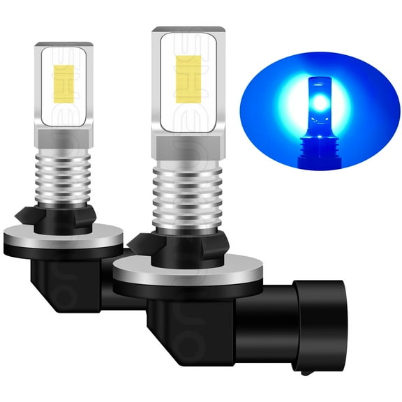 LED Skid Steer Headlight Bulbs For Bobcat 751 753 763 773 863 864 873 883 963,8000K Ice Blue,Pack of 2,