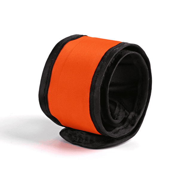 LED Slap Armband Lights Glow Band Compatible with Running 35cm Green Color