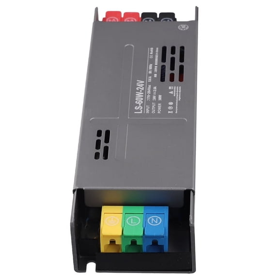 LED Slow-on and Slow-Off Lamp with Transformer LED Power Supply Lighting Transformer Dimming Driver Power Supply 24v60W,1 * transformer