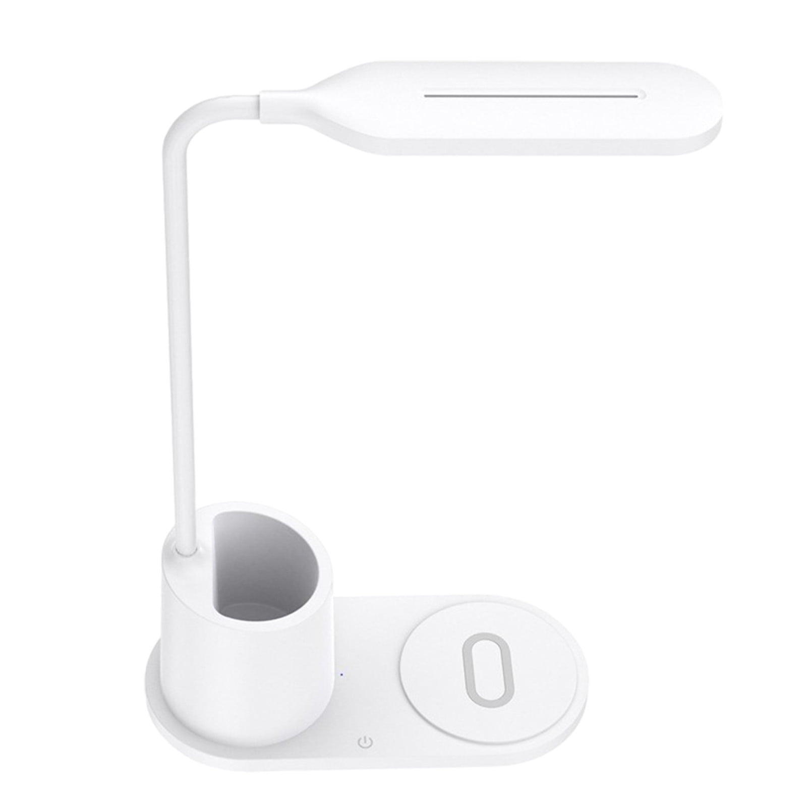 LED Smart Desk Lamp, 15W Wireless Charging, with Pen Holder Holder