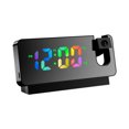 LED Smart Digital Alarm Clock Projection Temperature Projector LCD