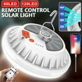 thumbnail image 1 of LED Solar Camping Light, Portable Tent Lamp with Hanging Hook, Folding LED Rechargeable USB Desk Lights for Home, Office, Tent, 1 of 8