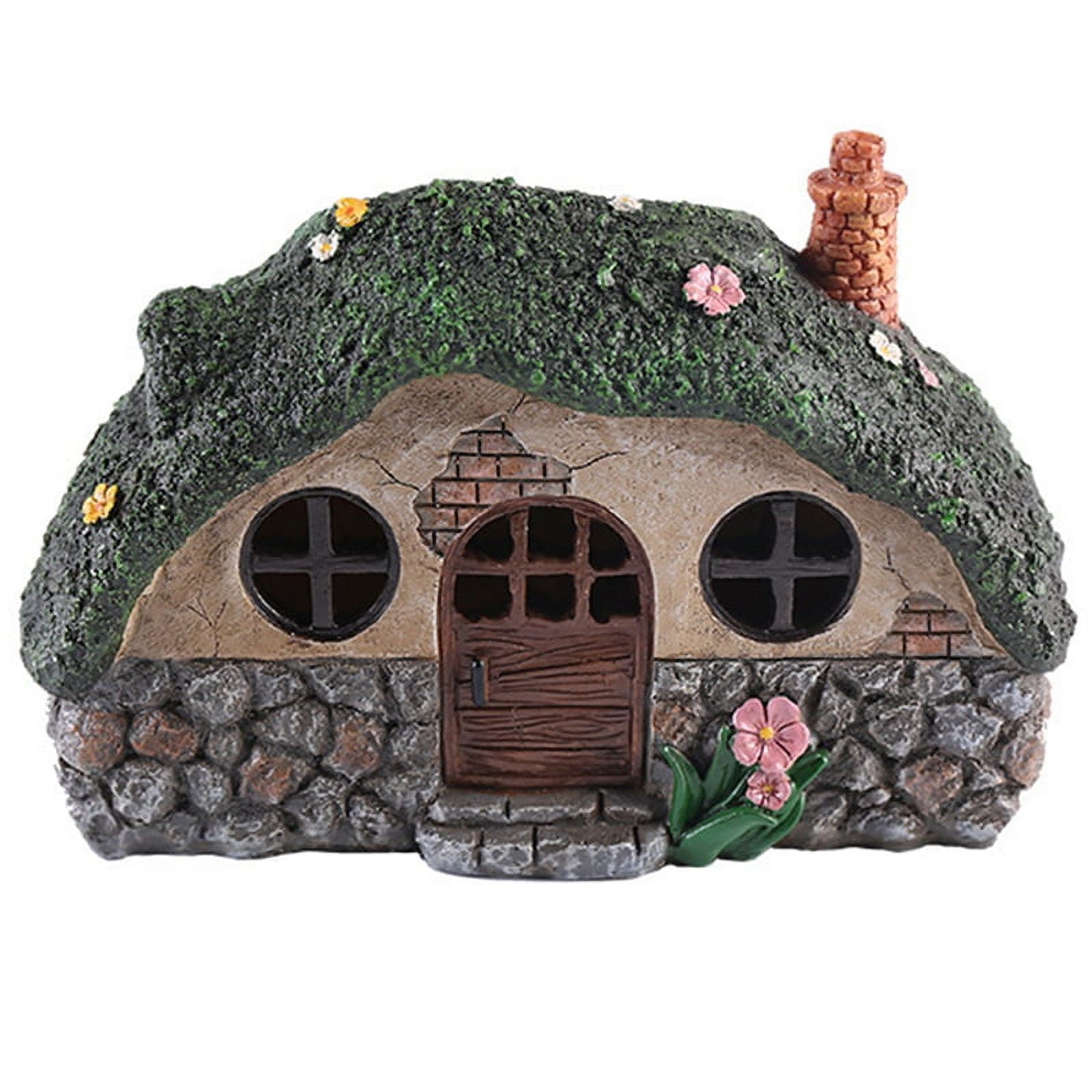 Unbranded LED Solar Fairy House Lamp, Outdoor Waterproof Garden Decor ...