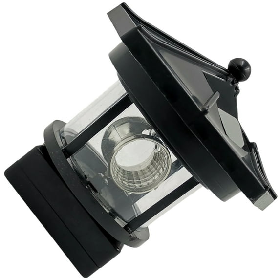 LED Solar Lighthouse Outdoor Lamp Rotating Landscape Light For Garden Paths Decoration Easy Installation