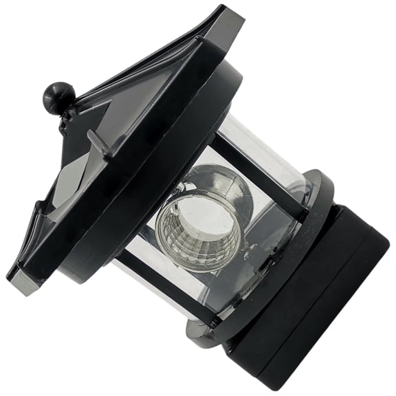 LED Solar Lighthouse Outdoor Lamp Rotating Landscape Light For Garden Paths Decoration Easy Installation