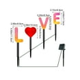 thumbnail image 1 of LED Solar Lights, Outdoor Garden Lights, Valentines's Day Classic Shape Solar String Lights, Waterproof Durable Plastic, 1 of 6
