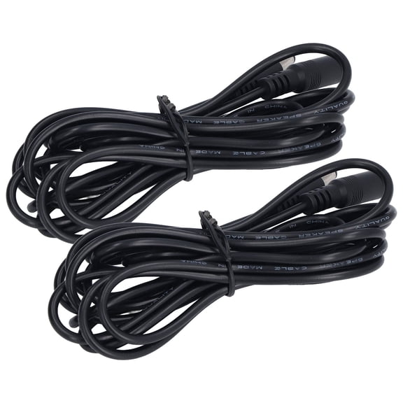 LED Solar Panel Connection Cord, 2.9m Heavy Duty 24AWG Wire For Security Garden Lighting