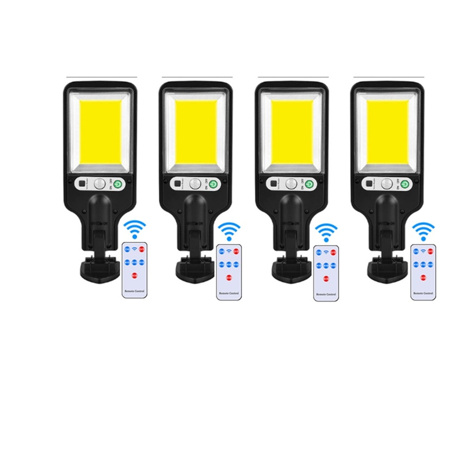 LED Solar Street Lights Outdoor 3 Mode Waterproof Motion Sensor ...