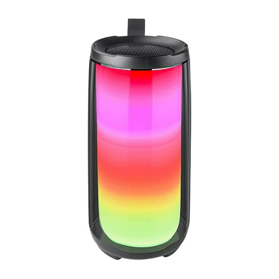 LED Speaker with Lights - Portable, Bluetooth, RGB Lights, Powerful Bass for Home
