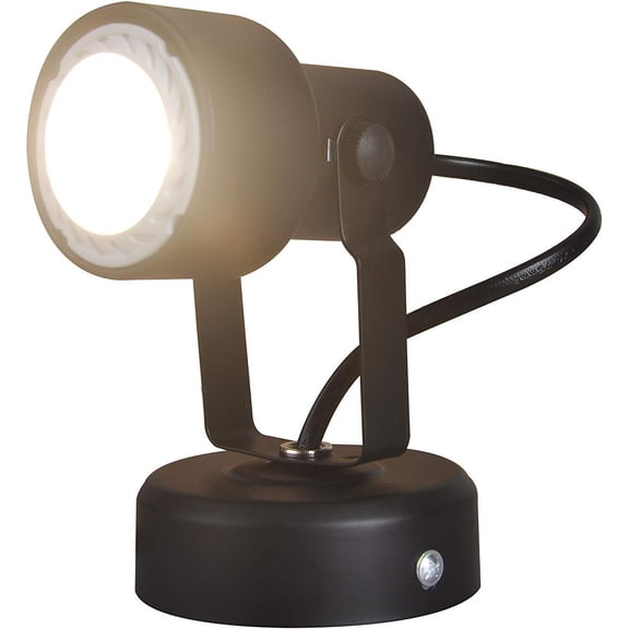 LED Spotlight Uplighting Accent Lamp with Dimmer Timer, 5W MR16 GU10 Bulb, Plug in Indoor Can Uplight for House , Tree, Wall & Floor