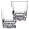 thumbnail image 1 of LED Square Bottom Rocks Glass - 2 Pack, 1 of 6