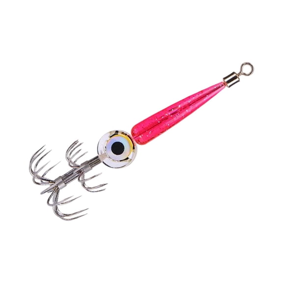 Fishing Supplies Squid Hooks Kit LED Light Underwater Flasher Electronic Squid Hook Night Glow Fishing Set for Anglers