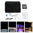 thumbnail image 1 of LED Stage Backdrop LED Stage Starry Sky Cloth with Controller Foldable LED Star Curtain, 1 of 12