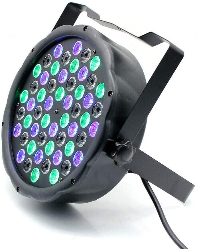 LED Stage Par Light 54 Lights 90° Up and Down Rotation3W Bulb Power IP20 for Stage KTV Wedding Banquet Music Festival