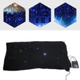 thumbnail image 1 of LED Stage Starry Curtain LED Star Lights Curtain 13.12 x 13.12ft Stage Backdrops w/Remote Controller, Stage Star Drape Background Decor for Shows, Party, Wedding (Multicolour), 1 of 10