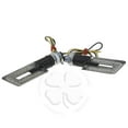 thumbnail image 1 of LED Stalk Turn Signal Clear Black Universal Light Motorcycle Stem Blinker Tron, 1 of 5