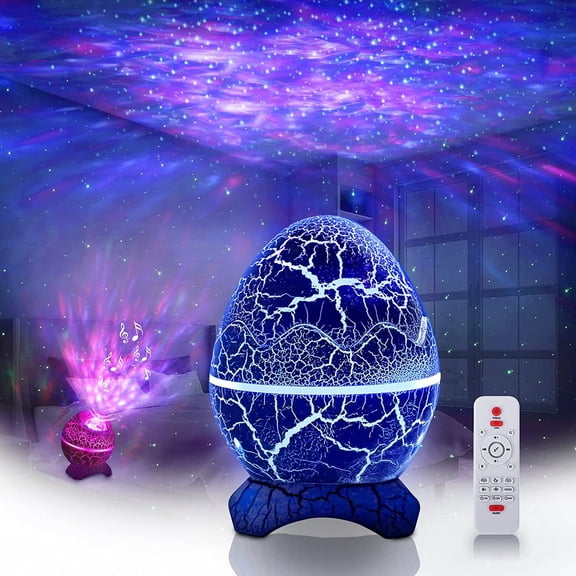 LED Star Projector Galaxy Projector Light, Night Light Projector with White Noise Soothes Sleep, Music Player for Party, Rotating Lights for Bedroom and Room Decoration, Gifts for Kids/Adults