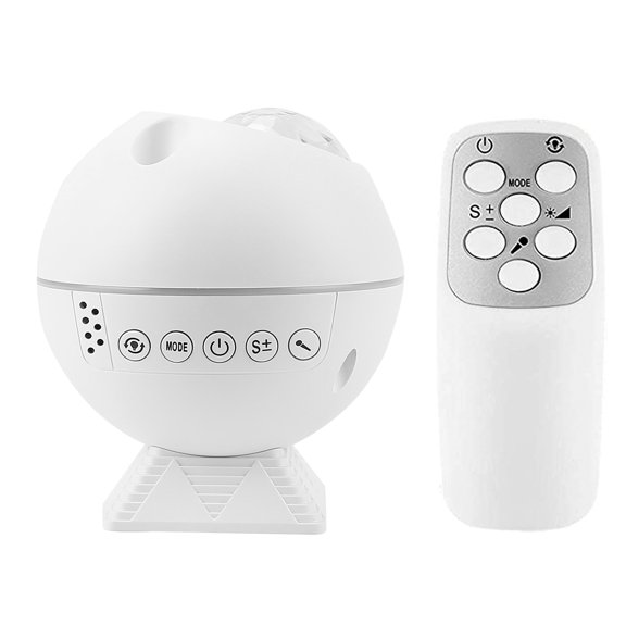 LED Star Projector Night Light Moon Nebula Cloud Lamp 360Rotating Star Light Kids Galaxy Projector w/ Remote Control