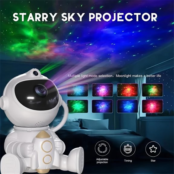 LED Starry Sky Projectors for Bedrooms And Living Rooms, Featuring Nebula Ceiling Lights And Remote Control, Perfect As Gifts for Kids During Christmas Parties