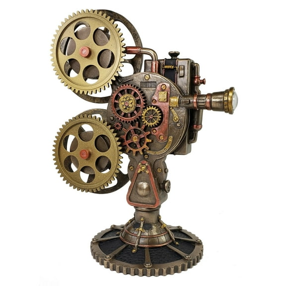 LED Steampunk Projector Statue by Medieval Collectibles