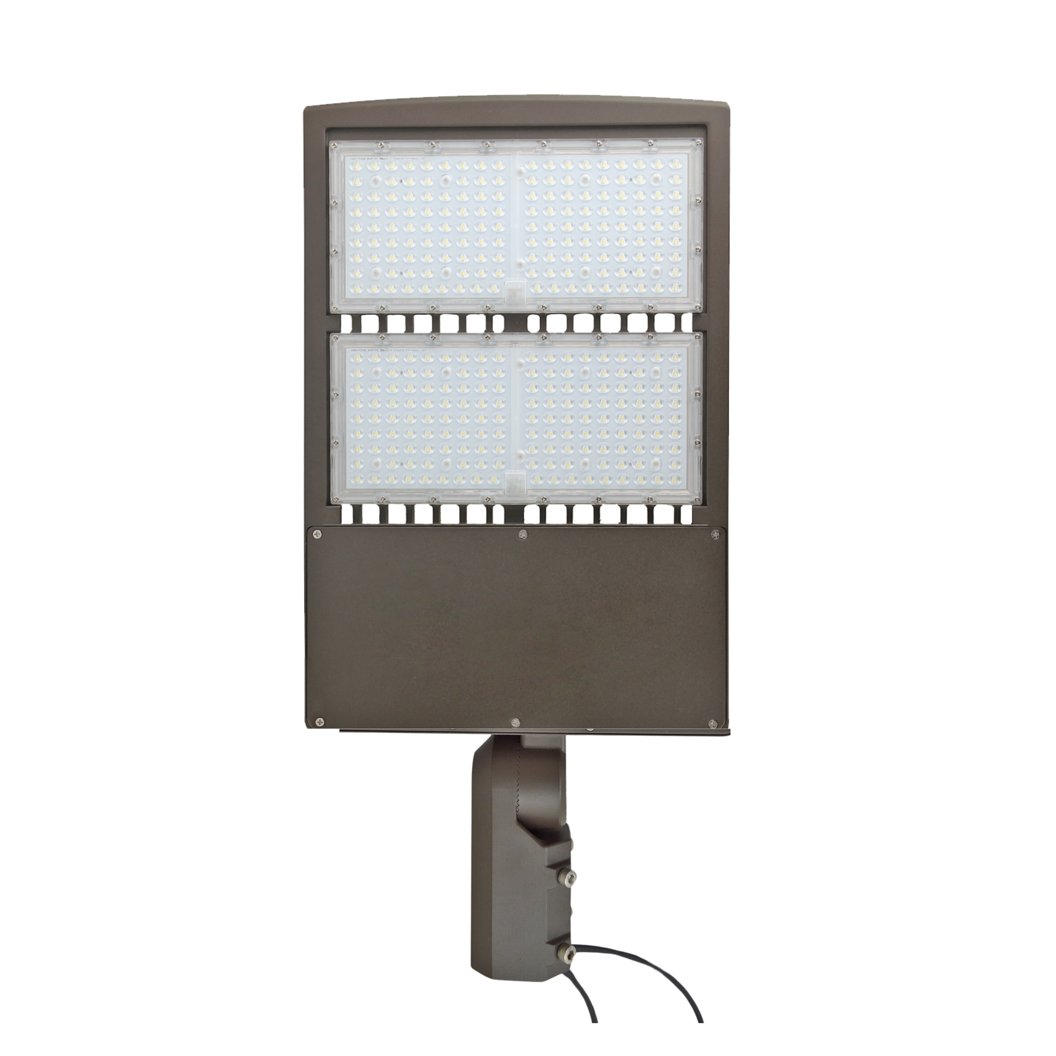 LED Street Light Fixtures - Outdoor Commercial Lights for Parking Lots, IP65 Weatherproof - UL & DLC Certified, (S-G07B - Bronze - Slip Fitter Mount, 240W (100-277V 5700K)