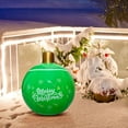 thumbnail image 1 of Christmas Inflatable Ball, Outdoor PVC Printed Christmas Ornament Yard Decoration, Waterproof Inflatable Holiday Ball for Lawn, Garden, Patio, and Christmas Party Décor 2025, 1 of 5