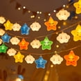 thumbnail image 1 of LED String Lights, Nebula Lights, Star And Cloud Shaped Fairy Lights For Bedroom Decor, 10 LED 59 Inch Indoor Decorative Lighting, 1 of 7