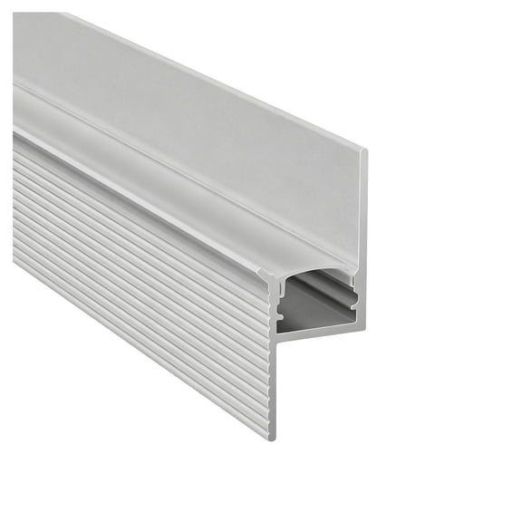 LED Strip Channel for Indirect Lighting,Coving for Ceilings Aluminum, Wall Base Board Cover, Molding Skirting Trim for Floor, Frames Skirting Line Hallway