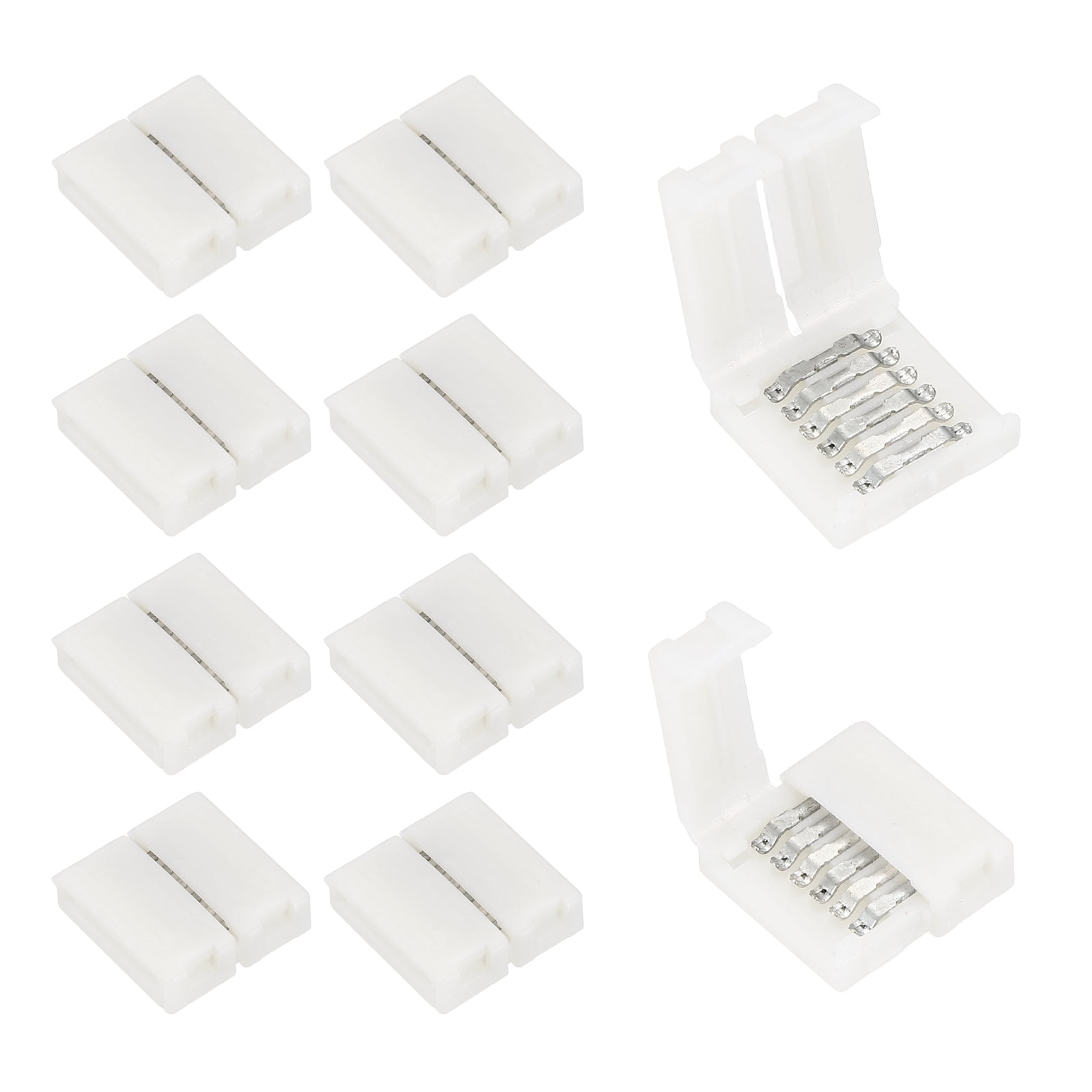 LED Strip Connectors 12mm Width 10 Pcs - Unwired LED Couplers ...