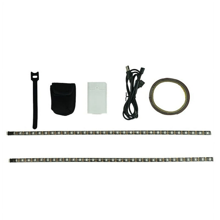 LED Strip Flashlight Bar Lamp For Xiaomi M365 Electric Scooter Multiple Color Switching Skateboard Waterproof Night Light Strip