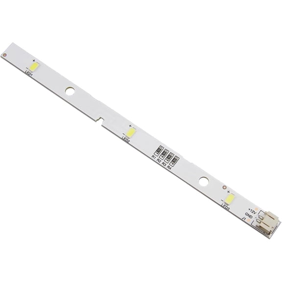 LED Strip Light for RONGSHENG/HISENSE E349766 MDDZ-162A 1629348 1529227 DC12V 2W Refrigerator Replacement Fridge Bar for Kenwood KIFF5017 KIFF5020 KIFF7017 KIFF7020 KSBNDIX18, 16x1cm