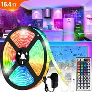 PROMOUNTS 80-inch LED Lights for TV, 16 RGB USB TV Light Strip with ...