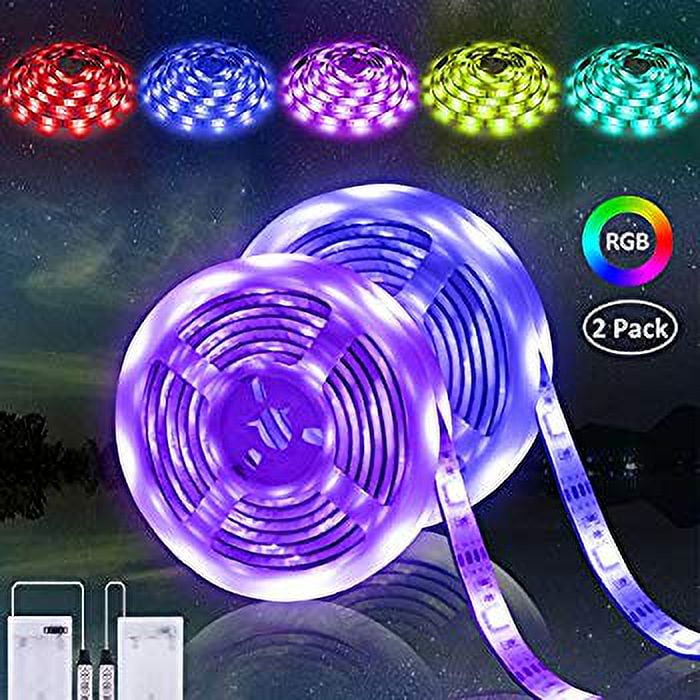 LED Strip Lights Battery Operated RGB LED Lights Strip Battery Powered