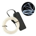 thumbnail image 1 of LED Strip Lights Flexible Neon EL Wire Indoor Universal Interior Decoration Strip LED Car Light Strip White, 1 of 6